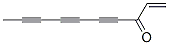 1-Decene-4,6,8-triyn-3-one Struktur