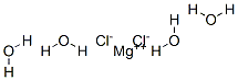 Magnesium chloride tetrahydrate Struktur