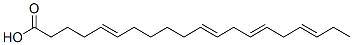 5,11,14,17-eicosatetraenoic acid Struktur