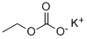 CARBONIC ACID, MONOETHYL ESTER, POTASSIUM SALT Struktur