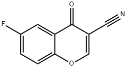 6-FLUOROCHROMONE-3-CARBONITRILE  97 Struktur