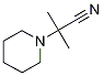 α,α-Dimethyl-1-piperidineacetonitrile Struktur