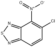 5-CHLORO-4-NITRO-2,1,3-BENZOTHIADIAZOLE Struktur