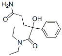 N,N-diethyl-2-hydroxy-2-phenyl-pentanediamide Struktur