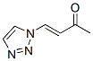 3-Buten-2-one, 4-(1H-1,2,3-triazol-1-yl)- (8CI,9CI) Struktur