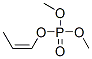 Phosphoric acid dimethyl(Z)-1-propenyl ester Struktur