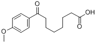 8-(4-METHOXYPHENYL)-8-OXOOCTANOIC ACID Struktur