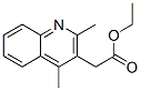 ETHYL 2-(2,4-DIMETHYLQUINOLIN-3-YL)ACETATE Struktur