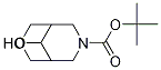 N-Boc-3-oxa-7-azabicyclo[3.3.1]nonan-9-ol Struktur