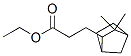 Bicyclo2.2.1heptane-2-propanoic acid, 3,3-dimethyl-, ethyl ester Struktur