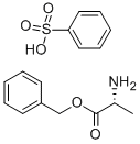 D-Alanine Benzyl Ester Benzenesulfonic Acid Salt Struktur