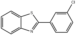 2-(3-CHLOROPHENYL)BENZO[D]THIAZOLE Struktur