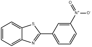 2-(3-Nitro-phenyl)-benzothiazole Struktur