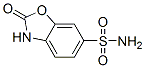 2,3-dihydro-2-oxobenzoxazole-6-sulphonamide  Struktur