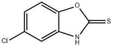 5-Chlorobenzooxazole-2-thiol Struktur