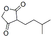 3-Isopentyl-2,4(3H,5H)-furandione Struktur