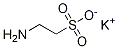 Ethanesulfonic acid, 2-aMino-, MonopotassiuM salt Struktur