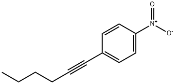 1-(HEX-1-YNYL)-4-NITROBENZENE Struktur