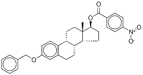 3-O-Benzyl 17α-Estradiol 4-Nitrobenzoate Struktur