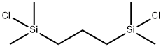 1,3-BIS(CHLORODIMETHYLSILYL)PROPANE Struktur