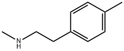 METHYL-(2-P-TOLYL-ETHYL)-AMINE Struktur