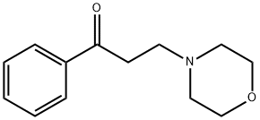 3-morpholino-1-phenylpropan-1-one Struktur