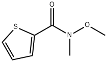 N-METHOXY-N-METHYL-2-THIOPHENECARBOXAMIDE Struktur