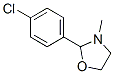 2-(4-Chlorophenyl)-3-methyloxazolidine Struktur