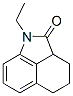 Benz[cd]indol-2(1H)-one, 1-ethyl-2a,3,4,5-tetrahydro- (9CI) Struktur