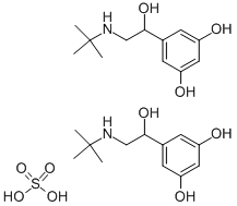 TERBUTALINE SULFATE Struktur