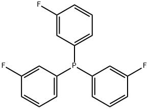 TRIS(3-FLUOROPHENYL)PHOSPHINE Struktur