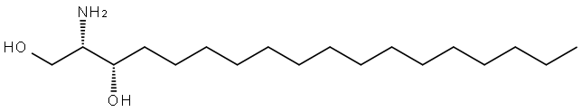 DL-THREO-DIHYDROSPHINGOSINE Struktur