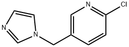 2-CHLORO-5-(1H-IMIDAZOL-1-YLMETHYL)PYRIDINE Struktur