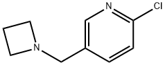 5-(1-AZETIDINYLMETHYL)-2-CHLORO-PYRIDINE Struktur