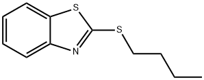 Benzothiazole, 2-(butylthio)- (7CI,8CI,9CI) Struktur