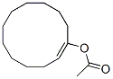 (24S)-3β-Acetoxy-24-methyl-9β,19-cyclolanost-25-ene Struktur