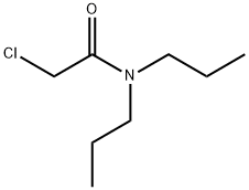 2-CHLORO-N,N-DIPROPYLACETAMIDE Struktur