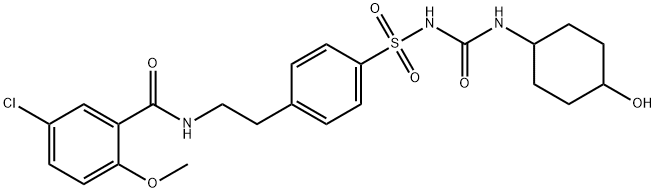 4-HYDROXYGLIBENCLAMIDE Struktur