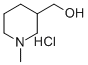 1-METHYLPIPERIDINE-3-METHANOL-HYDROCHLORIDE Struktur