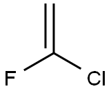 1-CHLORO-1-FLUOROETHYLENE Structure