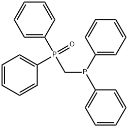 BIS(DIPHENYLPHOSPHINO)METHANE MONOOXIDE Struktur