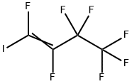 1-IODOHEPTAFLUOROBUT-1-ENE Struktur