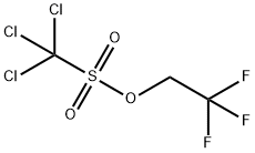 2,2,2-TRIFLUOROETHYL TRICHLOROMETHANESULFONATE Struktur