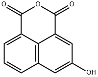 3-ヒドロキシ-1,8-ナフタル酸 無水物 化學構造式