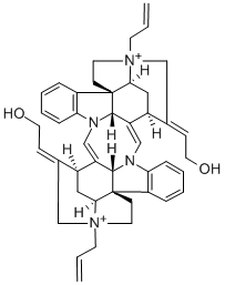 Alcuronium Struktur