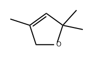 2,5-Dihydro-2,2,4-trimethylfuran Struktur