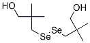 3,3'-Diselenobis(2,2-dimethyl-1-propanol) Struktur