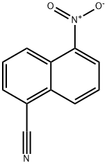 5-Nitro-1-naphthalenecarbonitrile Struktur