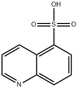 quinoline-5-sulphonic acid  Struktur