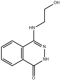 4-[(2-Hydroxyethyl)amino]-1(2H)-phthalazinone Struktur